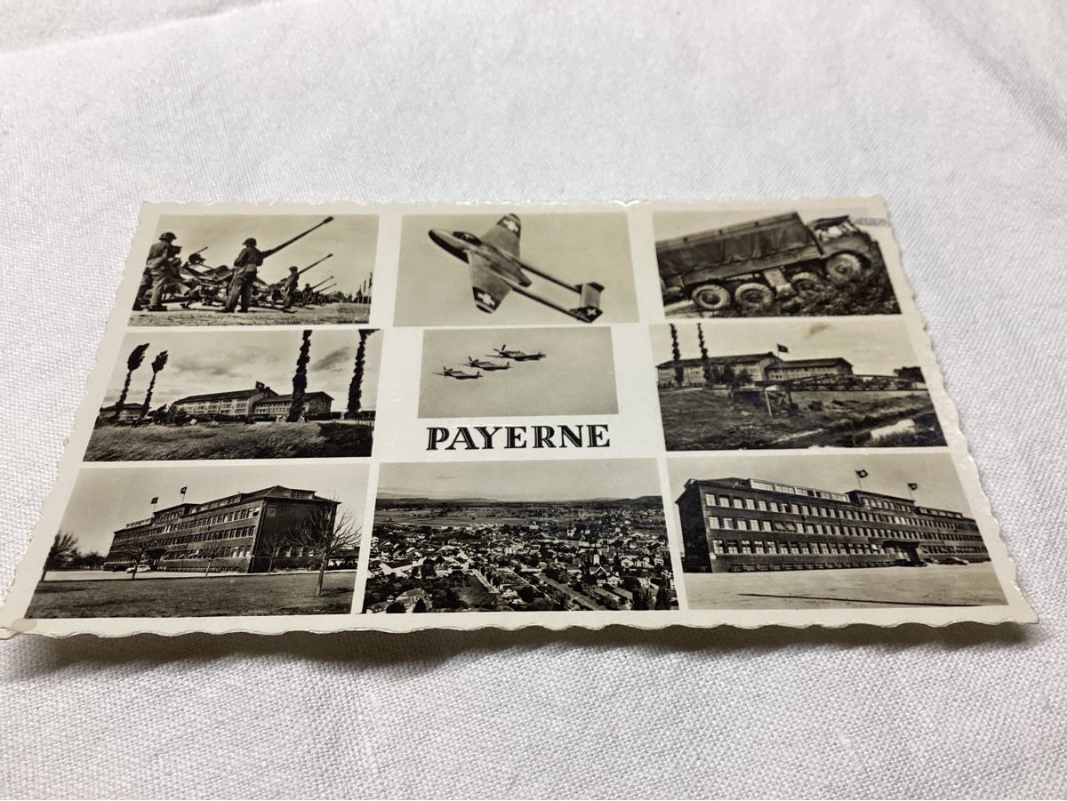 Cartoline postali: Payerne – Usato da Luc (Ayent) venduto da Rebouille
