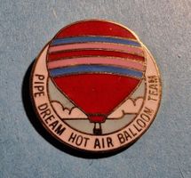 Ballon Pin Pipe Dream Hot Air Balloon Team