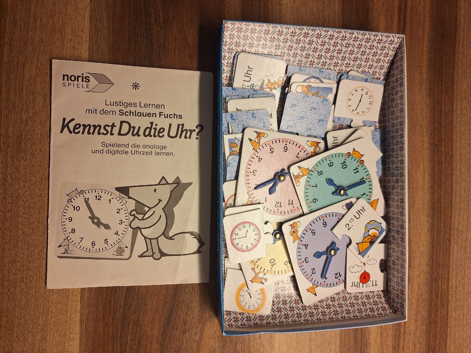 Spiele: Lernspiel "Kennst Du die Uhr?" – Gebraucht aus Affeltrangen von Salz-Pfeffer 1