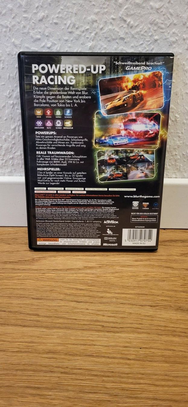 Microsoft Spiele: Xbox 360 - Blur – Gebraucht aus Münsingen von Heroism2010 1