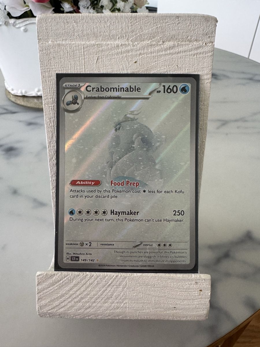 Cartoline: Pokemon Crabominable Booster Frisch – Nuovo (secondo la descrizione) da Boniswil venduto da Lisu97p