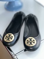 Tory Burch, Ballerina schwarz Gr. 38.5