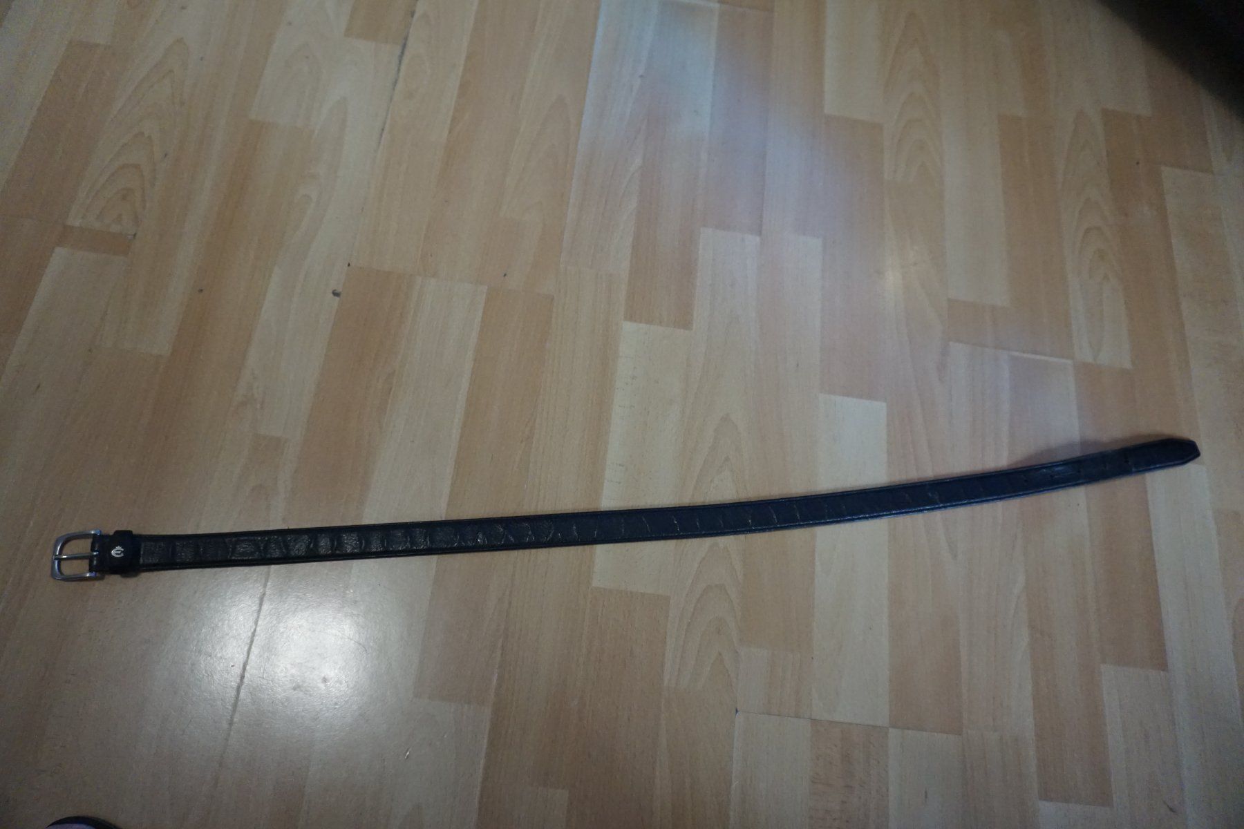 Cinture: Ledergürtel, schwarz, Länge 85 cm – Usato da Zürich venduto da einalemjena