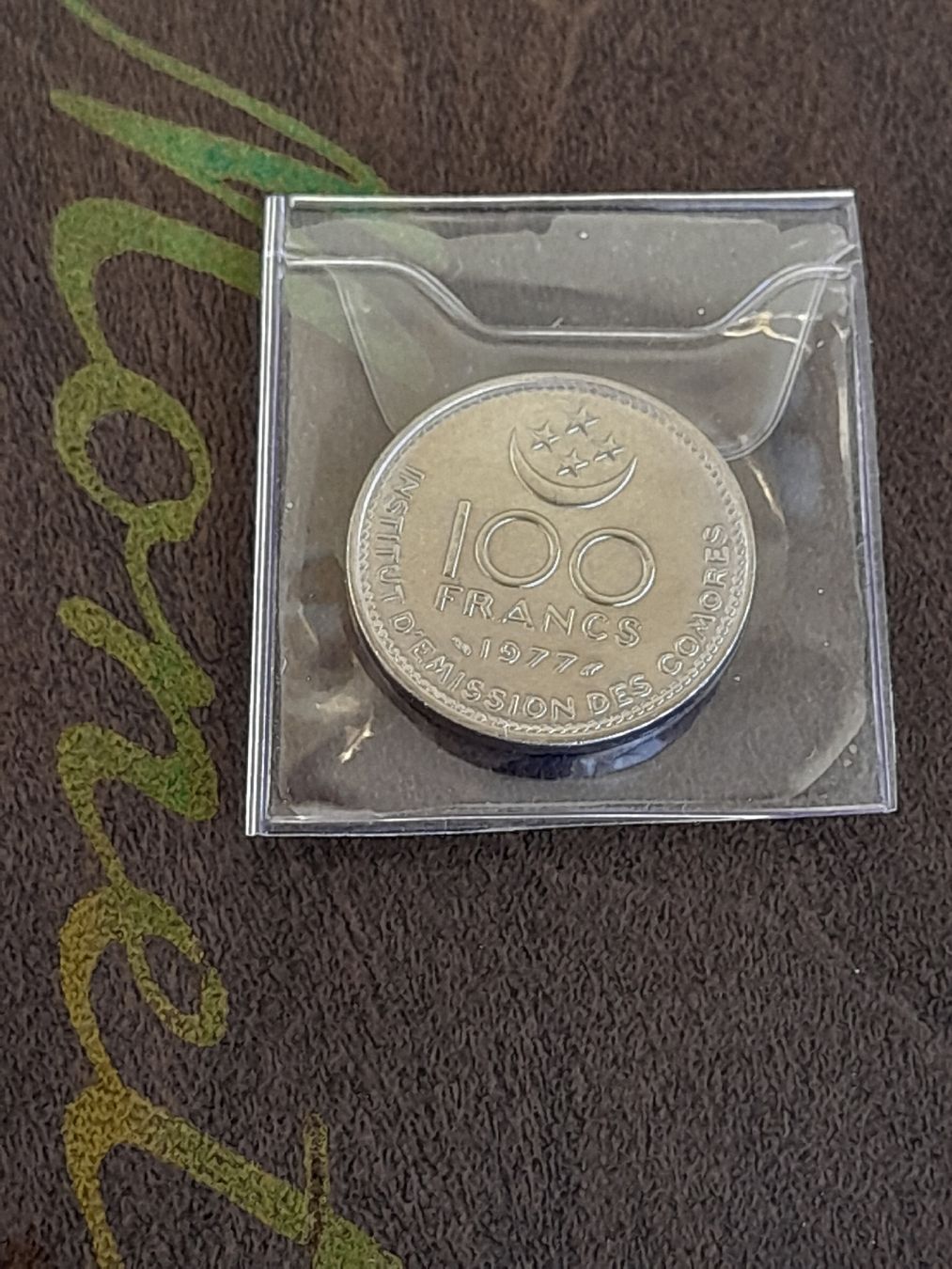 Toutes les monnaies: 100 Francs 1977 Komoren  – D'occasion à Basel par Basel_20 8