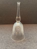 Vintage Kristallglas Glocke, mit schönem Klang