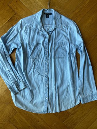 Maternity Jeansbluse von A Pea in the Pod