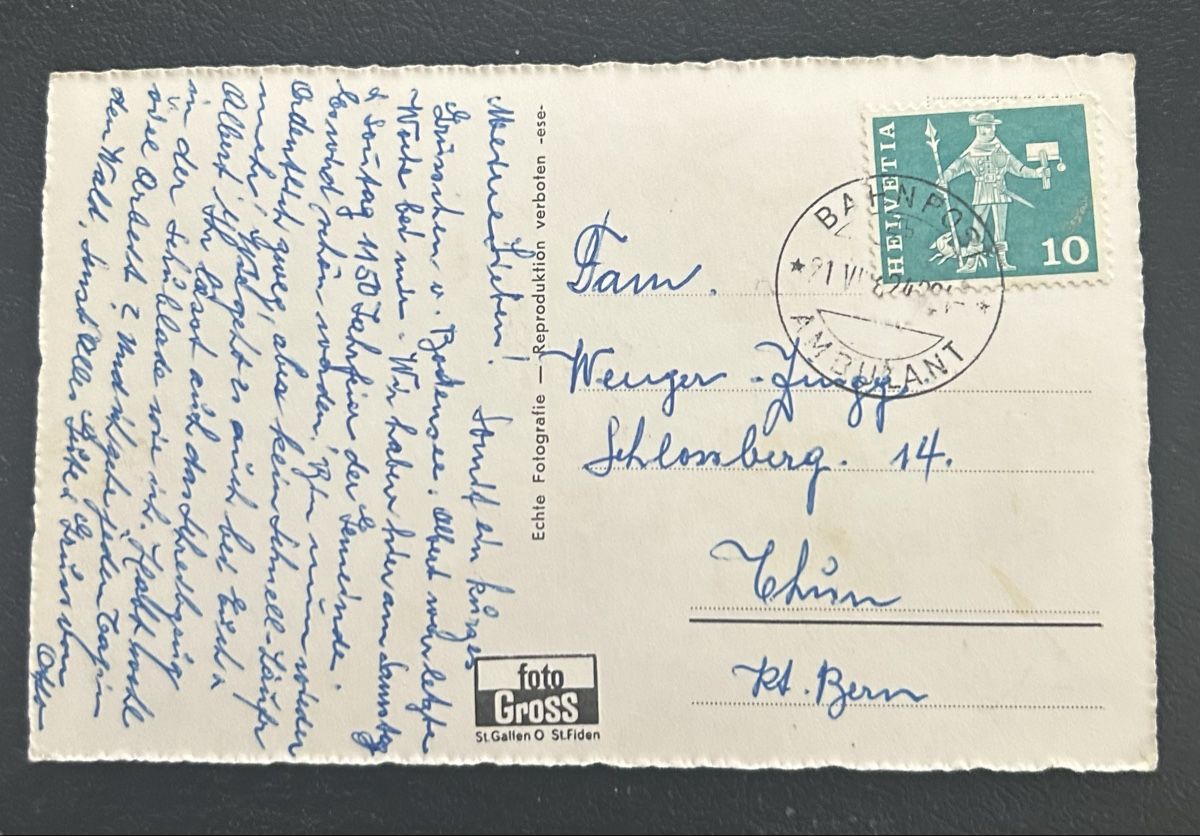 Cartoline postali: AK Mörschwil  – Usato da Horw venduto da Tellbub 1