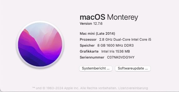 Apple PCs: Mac mini (Late 2014) – Gebraucht aus Pratteln von rohaering 1