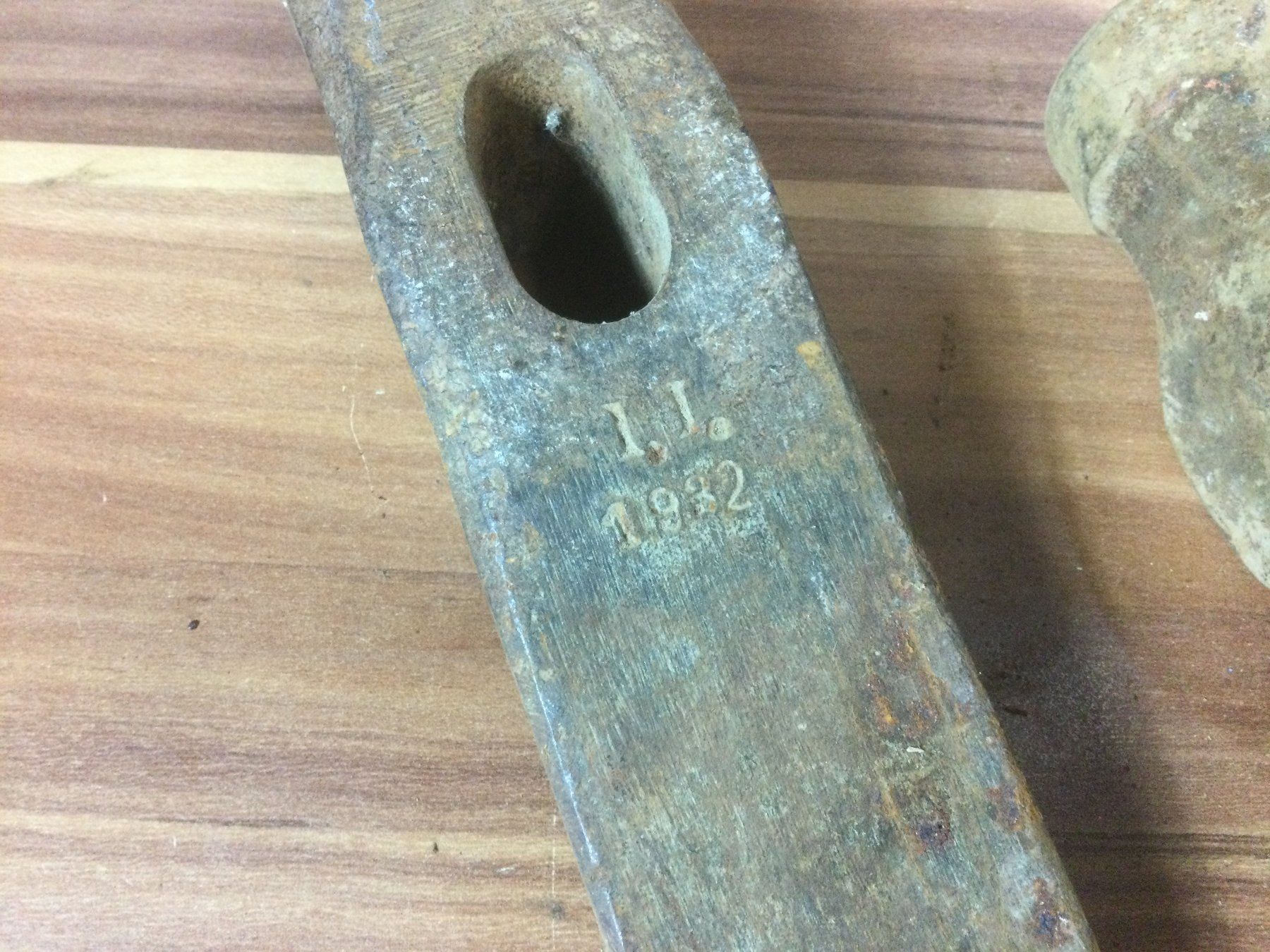 Attrezzi da lavoro: Gebrauchte rostige grosse Schmiede Hämmer – Usato da Wangen SZ venduto da kuriosum12 5