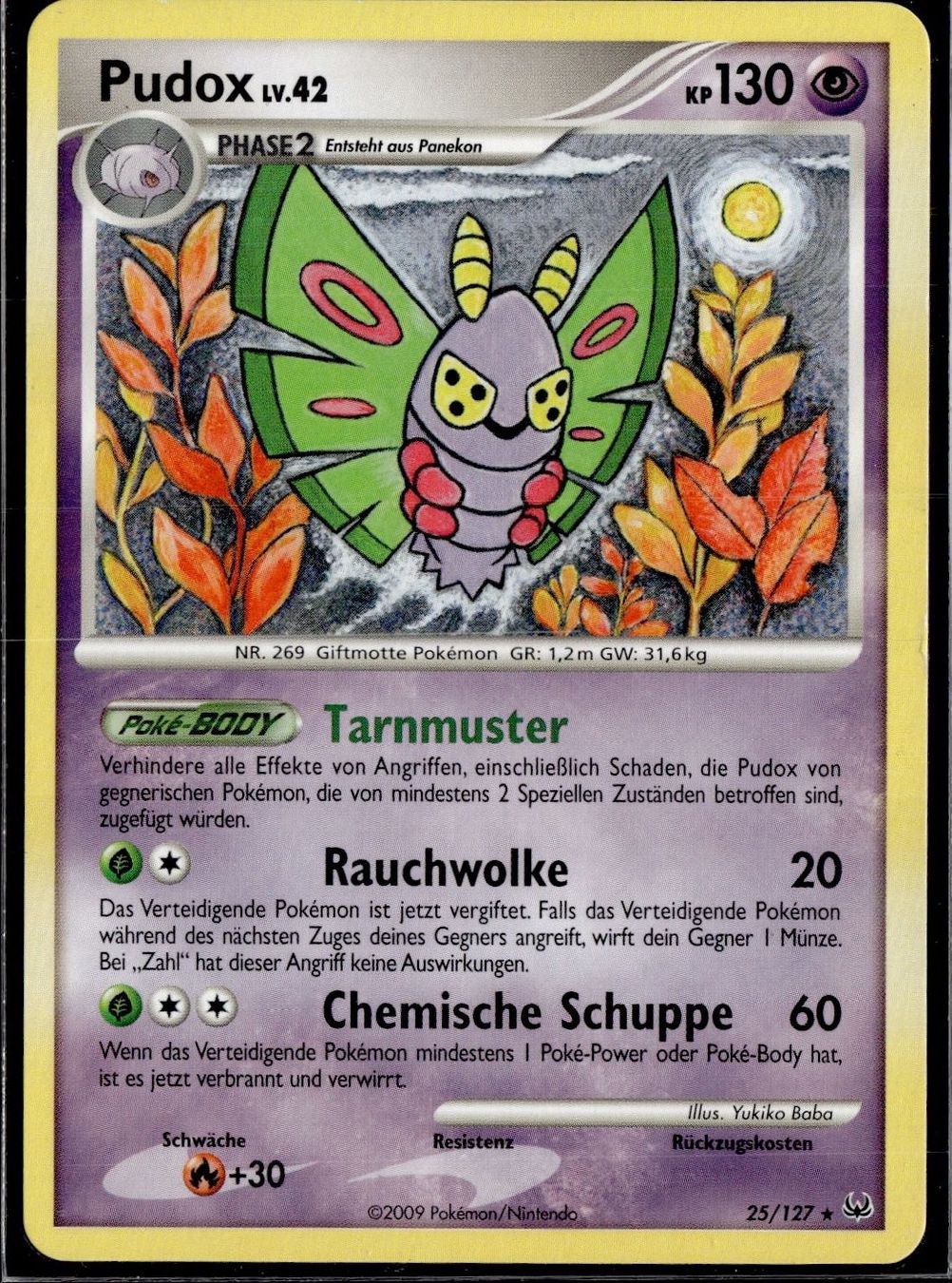 Pokémon Sammelbilder & Trading cards: Pudox Platin 25/127 Pokémon DE – Gebraucht aus Zürich von pokemon_cards