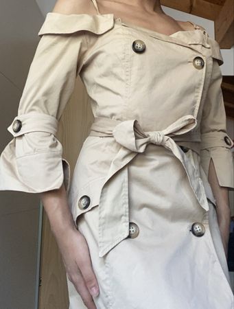 Trenchcoat Dress Woman