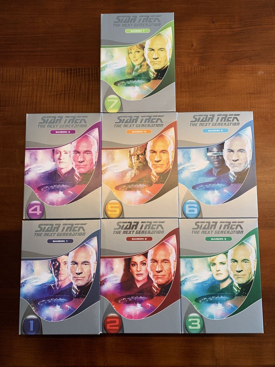 Tutti i DVDs: Star Trek - the next generation - Saison 1-7 – Usato da Bern venduto da Tresor1952 1