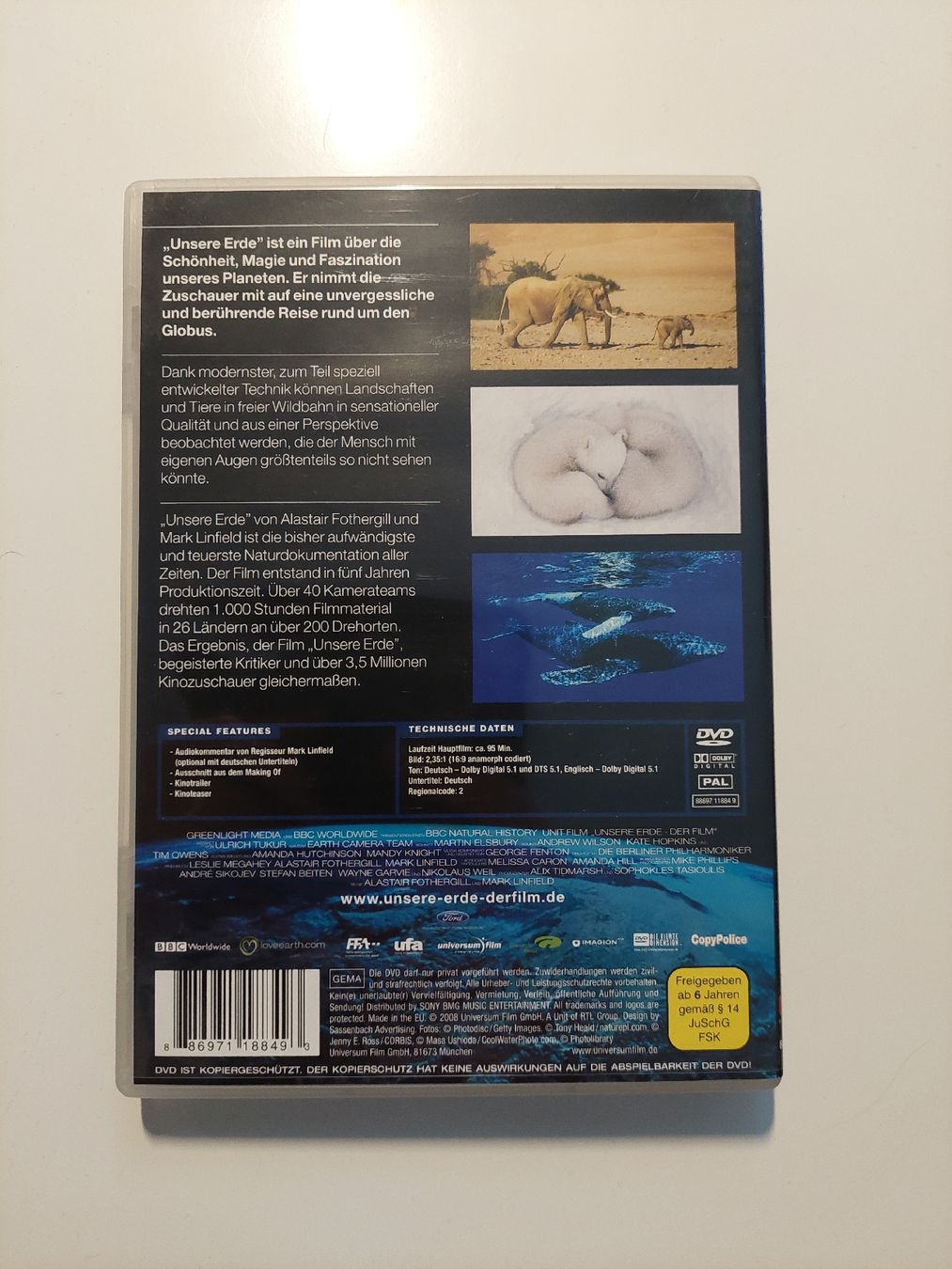 Alle DVDs: DVD 'Unsere Erde' – Gebraucht aus Uetendorf von Comoladabro 2