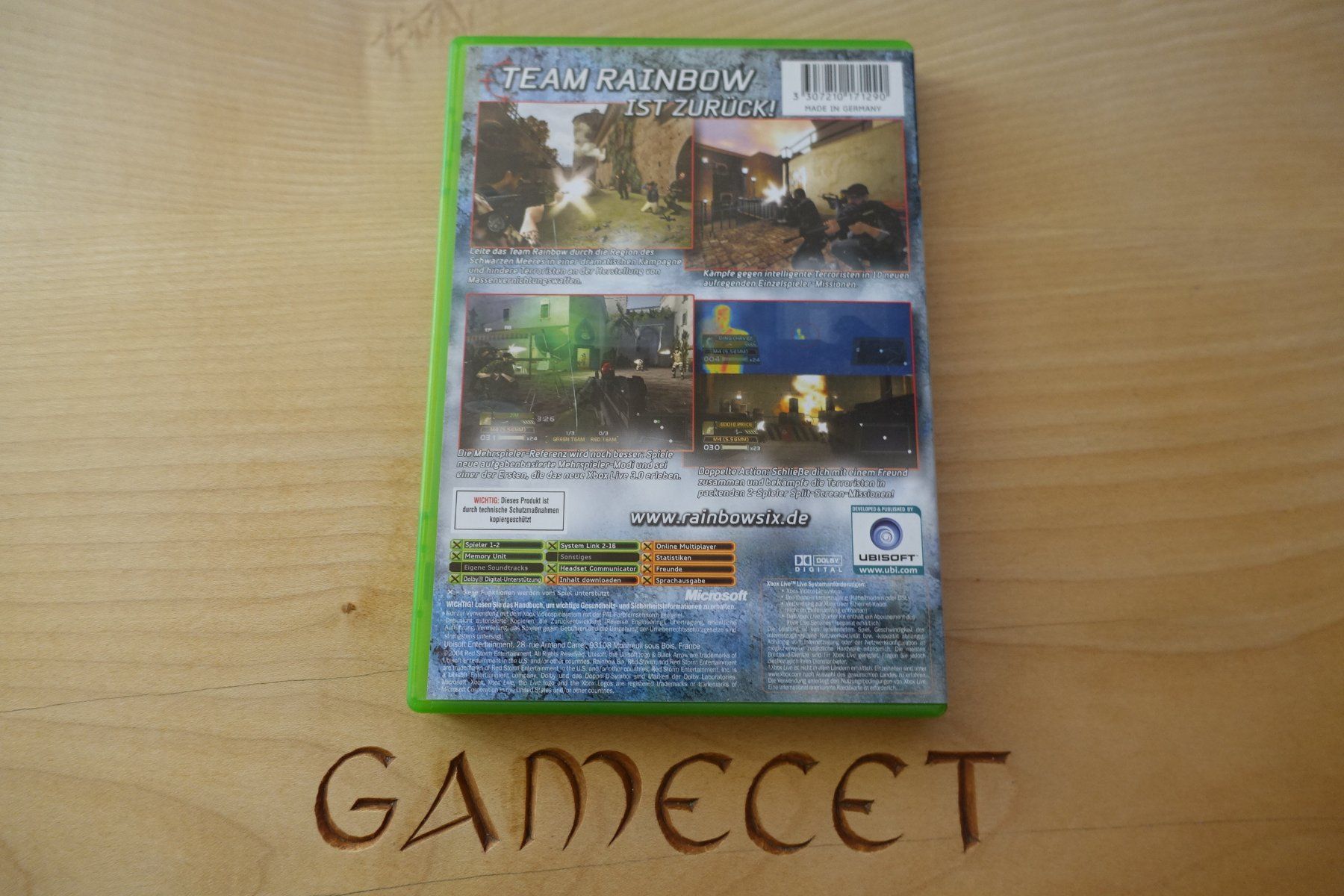 Microsoft Spiele: Tom Clancy's Rainbow Six 3: Black Arrow – Gebraucht aus Steinach von Gamecet 2