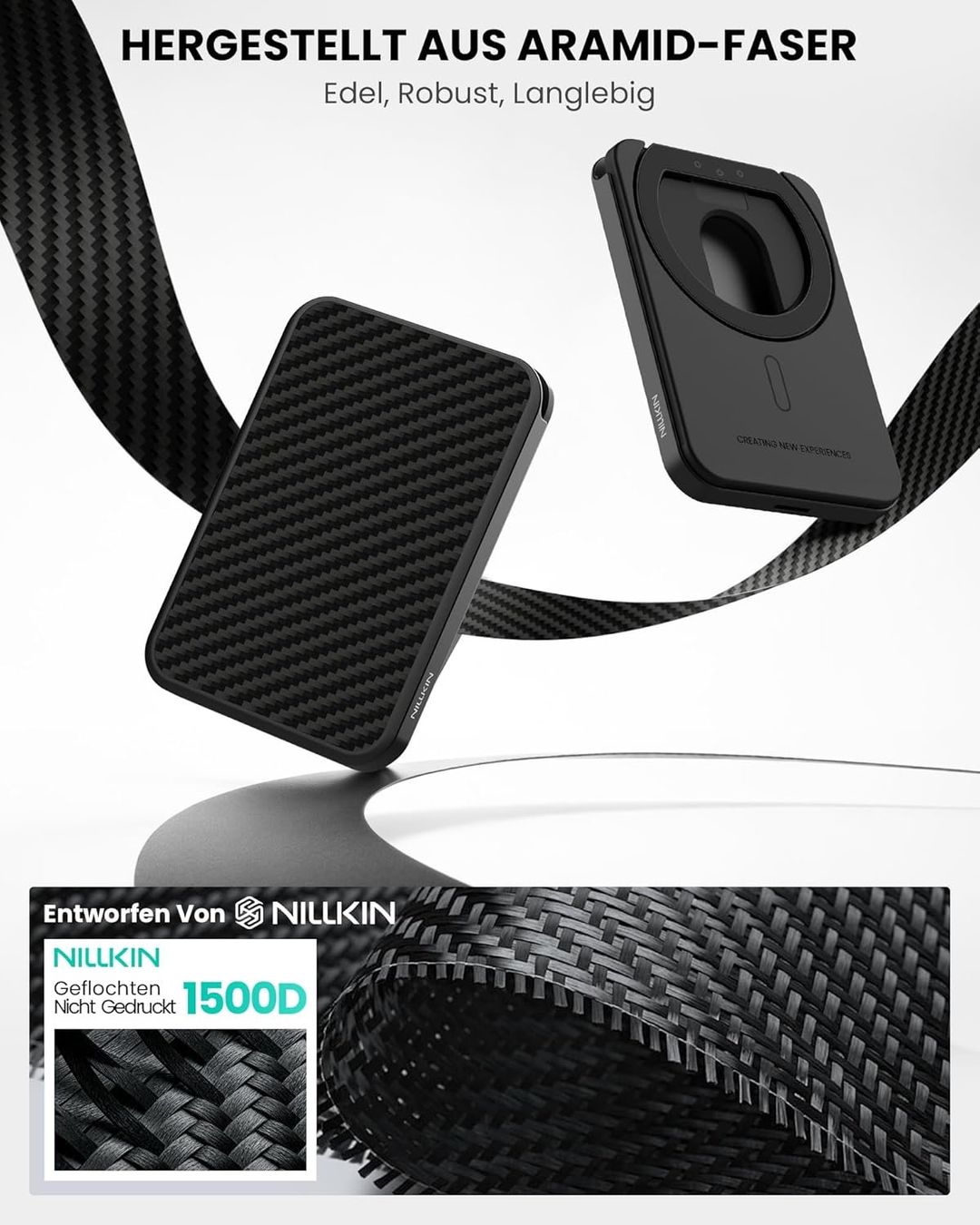 Portafogli: Nillkin MagSafe Wallet Kartenhalter Ständer RFID – Nuovo e nell'imballaggio originale da Suhr venduto da SchnapperCH 2
