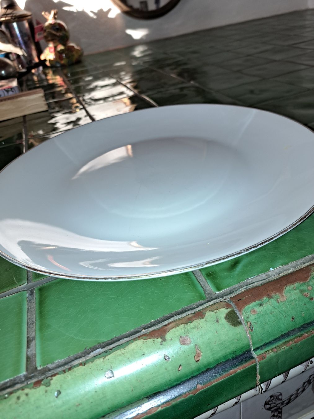 Rosenthal Plateaux: Rosenthal Platte Durchmesser 31cm, Vintage  – D'occasion à Kölliken par Upcycling-by-Mc-TAM