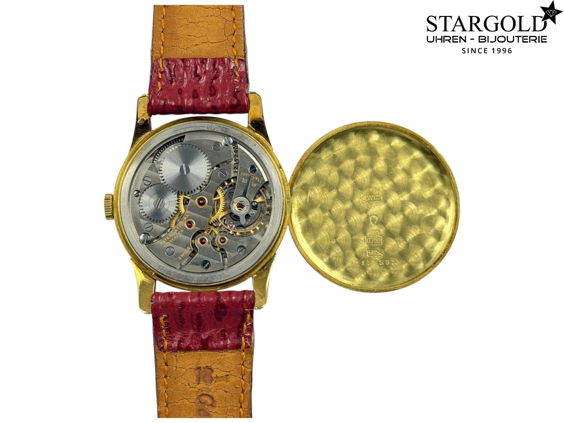 IWC Orologi: IWC Vintage 18K Gold – Usato da Zürich venduto da Stargold-Uhren 7