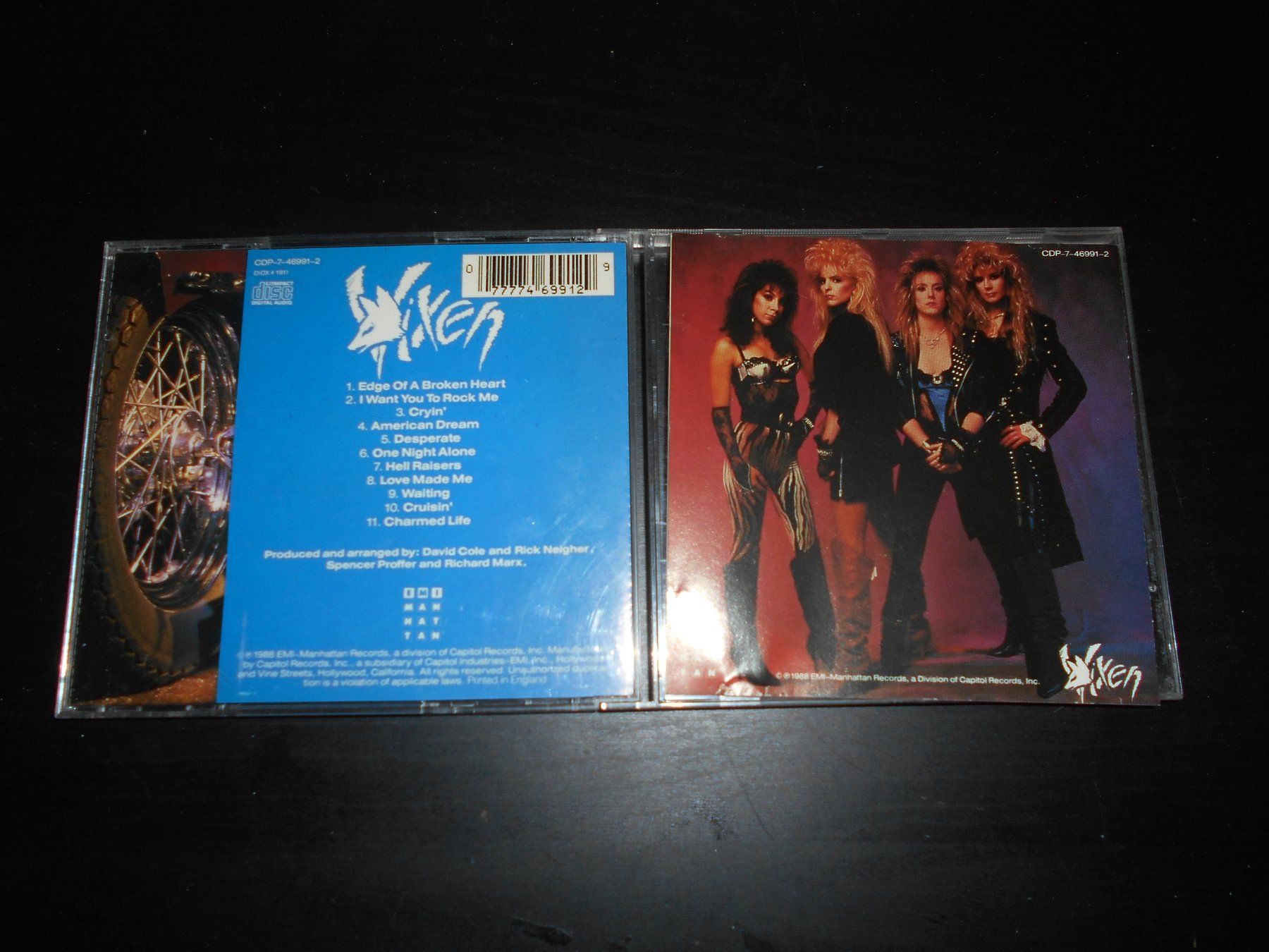 CD: Vixen – Vixen / 1988 – Usato da Aarberg venduto da witchhunter01 1