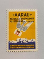 1958 Nationale Briefmarkenausstellung AARAU