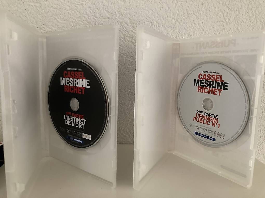 Tutti i DVDs: DVD - Intégrale de Mesrine – Usato da Bex venduto da IdaComina 1