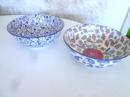 2 Porzellanschalen von Maison Tortora