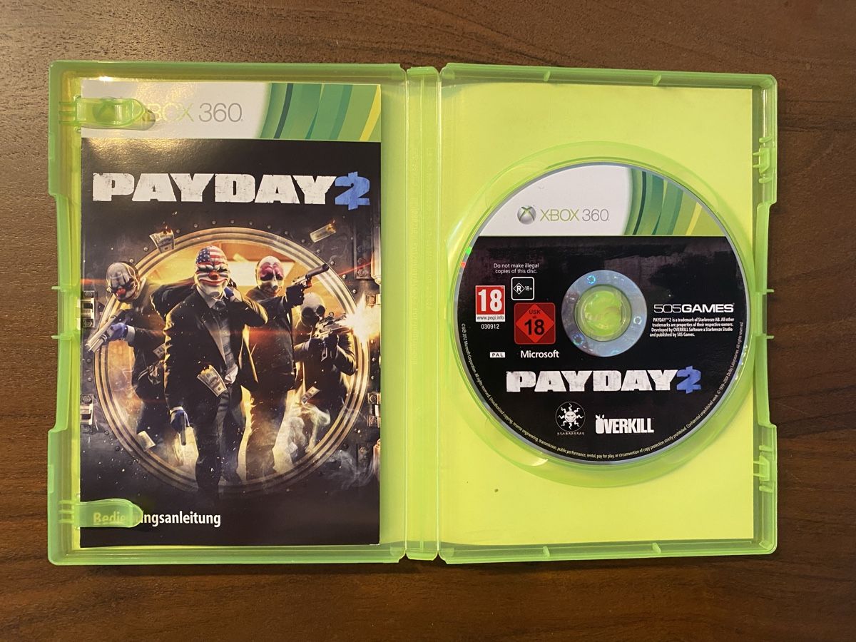Microsoft Spiele: Payday 2 für Xbox 360 – Gebraucht aus Thunstetten von Virus_33 1