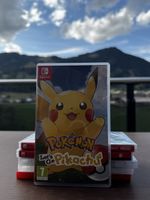 Nintendo Switch Spiel Pokémon Let's Go Pikachu guter Zustand