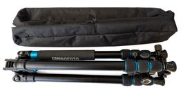 CAMBOFOTO Stativ 160cm, Monopod-Funktion – Triopo Stativkopf