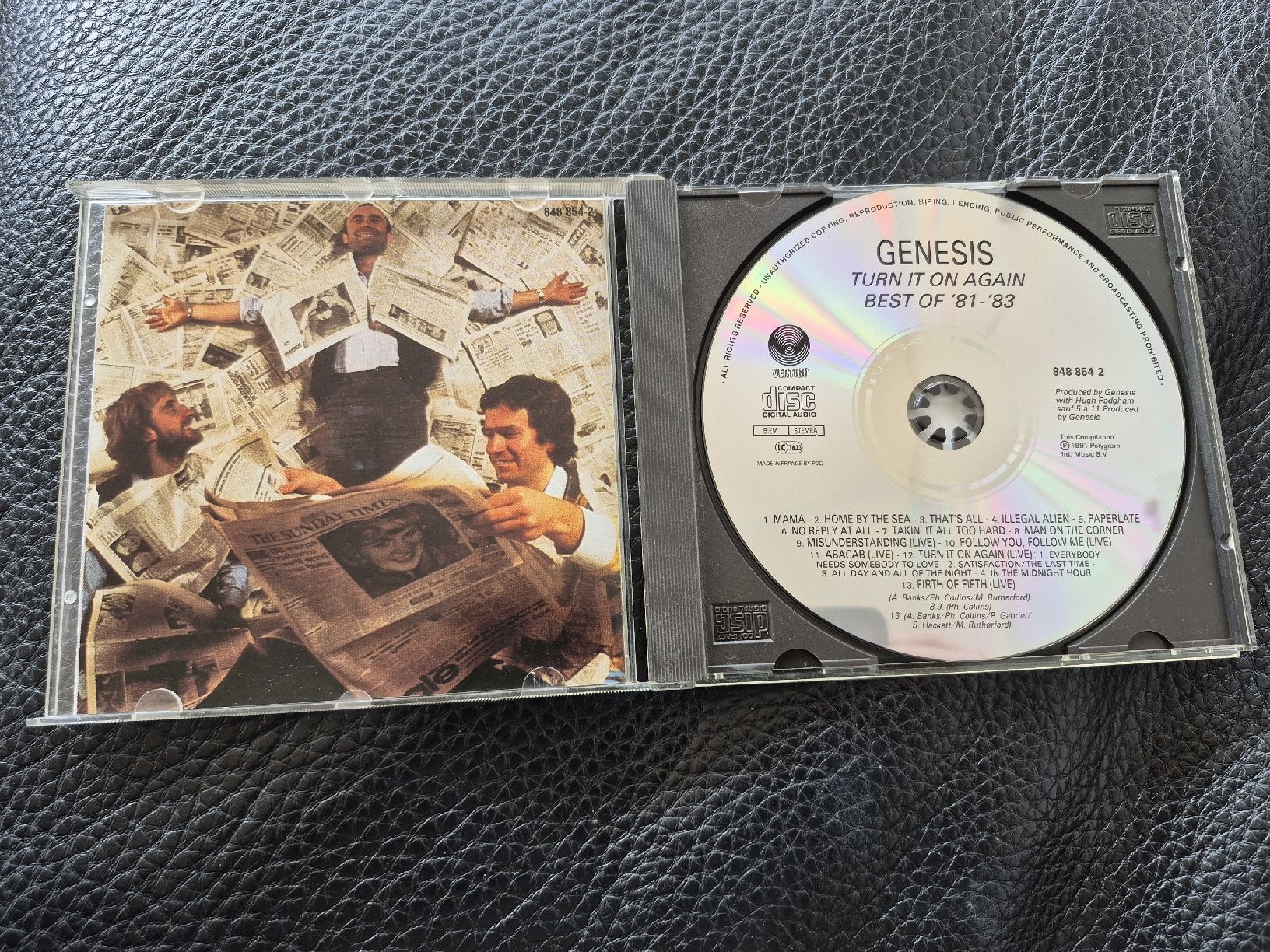 CD: Genesis - Turn it on again (Best of '81-'83) – Usato da Bern venduto da Roibusch 2