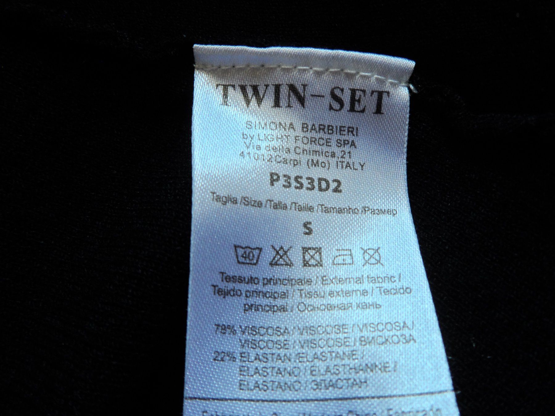 Twinset Vestiti: ****** Abendkleid TWIN-SET Gr S ****** – Usato da Therwil venduto da Hcd1919 2