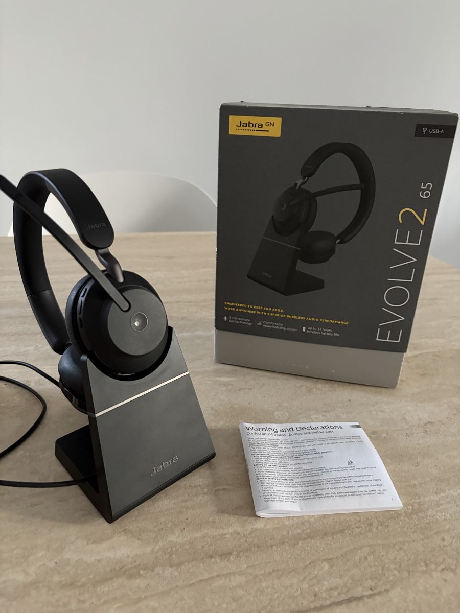 Jabra Kopfhörer: Jabra Evolve2 65 USB-A, neuwertig – Gebraucht aus Bachenbülach von N.Sonja 2