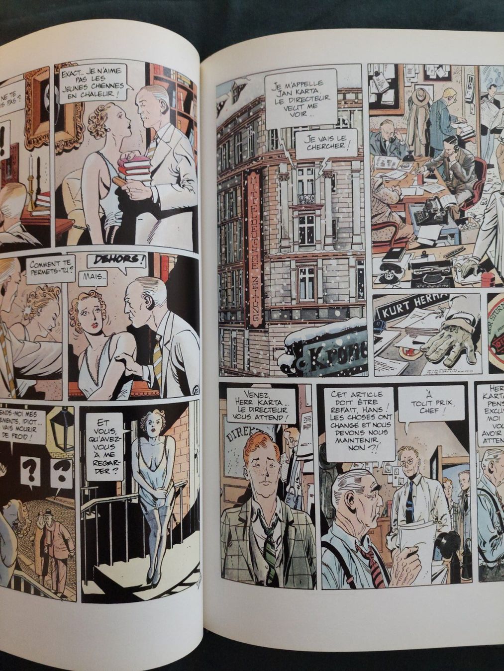 Fumetti: Weimar T.2  Jan Karta / Der Sturm EO 1986 TBE – Usato da Genève venduto da Blu_BD 6