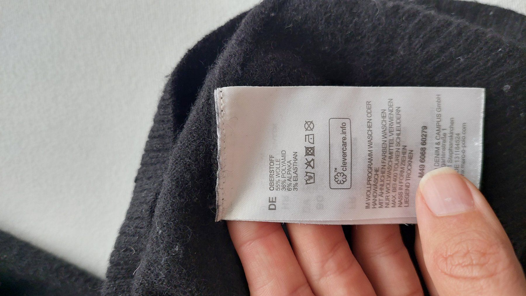 Maglioni & Felpe: Marc O’Polo DENIM wollpullover, Grösse M Schwarz – Usato da Schmerikon venduto da AB92 3