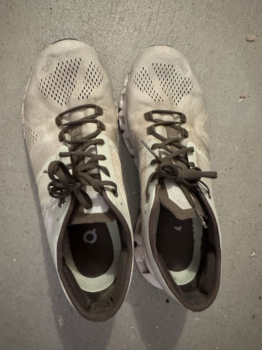 On Herrenschuhe: ON Cloud X hellgrün – Gebraucht aus Esslingen von Ursr1