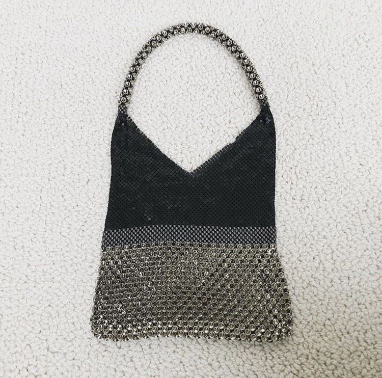 Borse da donna: Laura B chain metal bag – Usato da Dallenwil venduto da ZD2019