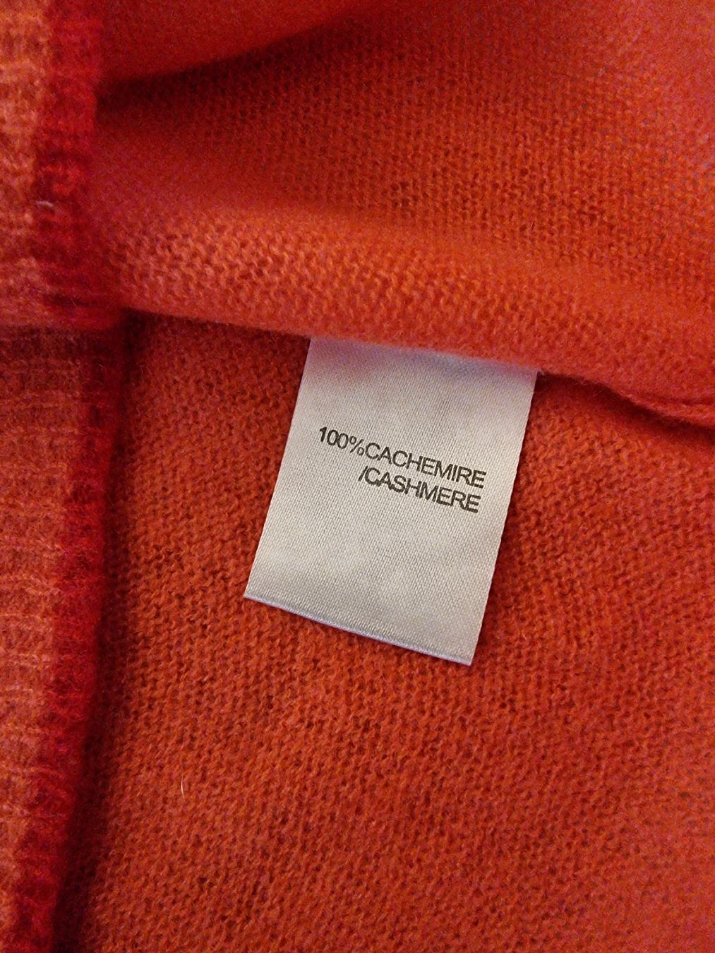 Maglioni & Felpe: Twin set rose orangé Esthème Cachemire – Usato da Veyrier venduto da Leilazizou 4