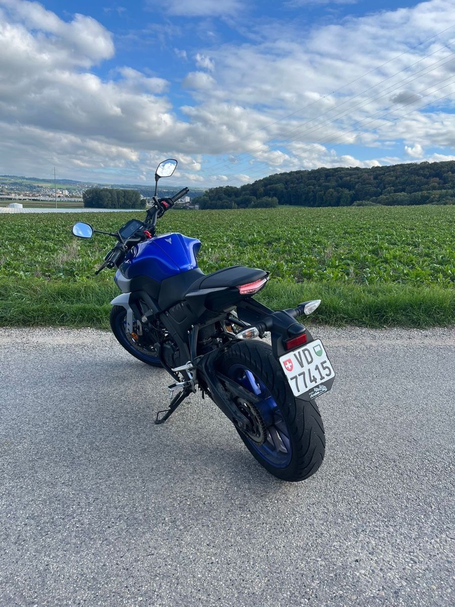 Yamaha Strada: MT 125 bleue  – Usato da Orbe venduto da luc_k2kg 4