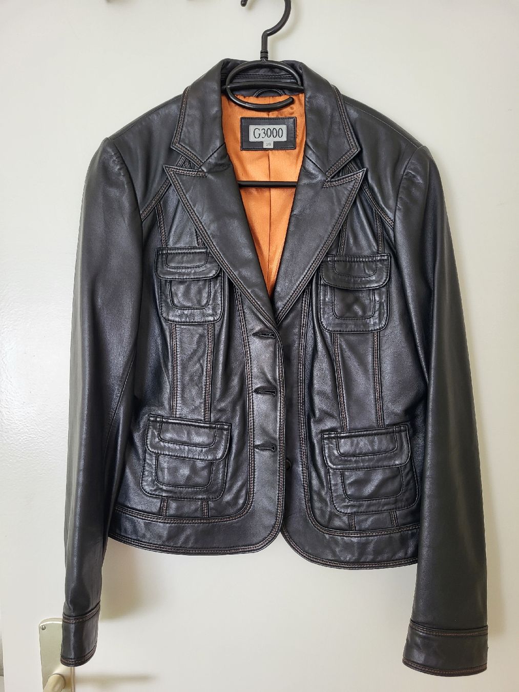Jacken: Echte Lederjacke/Blazer  Grösse S – Neu (gemäss Beschreibung) aus Biel/Bienne von Tuscany