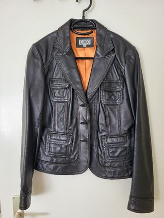 Echte Lederjacke/Blazer  Grösse S