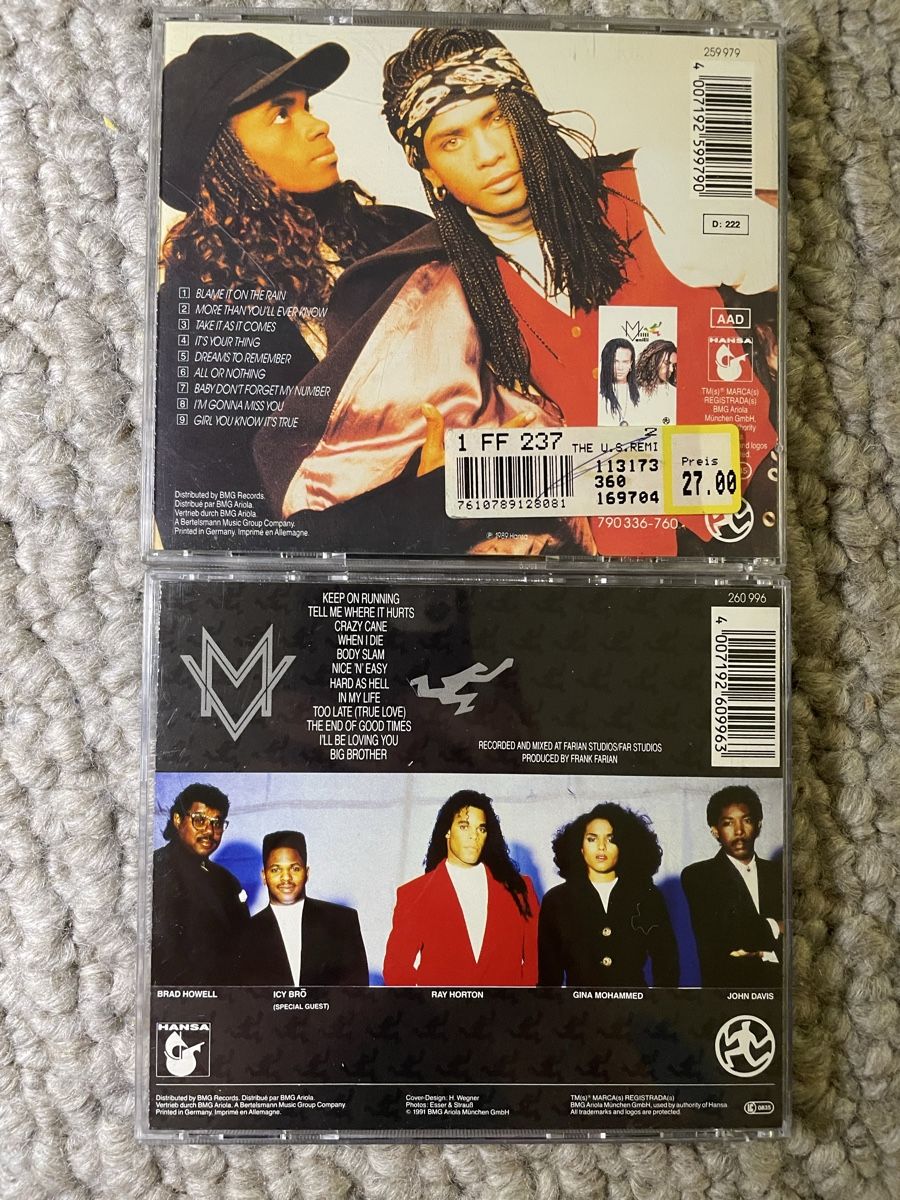 CD: 2x Milli Vanilli – Nuovo (secondo la descrizione) da Reinach AG venduto da trigger7811 2