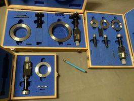3 Innenmessschrauben Satz Ø19-103mm, neuwertig BOWERS-SYLVAC