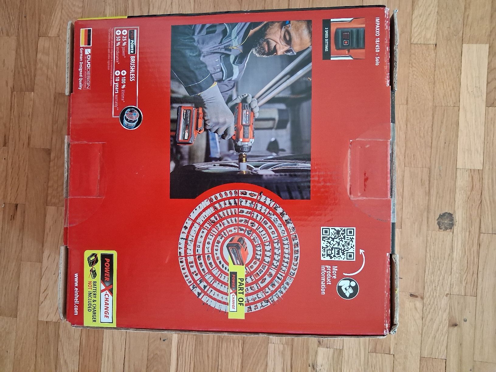 Einhell Trapani: Avvitatore a impulsi Einhell 18V brushless nuovo – Nuovo e nell'imballaggio originale da Jona venduto da api_sdn2 1