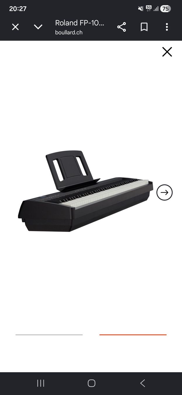 Roland Instruments de musique: Roland Piano Digital FP10 – D'occasion à La Chaux-de-Fonds par mar_jcv9
