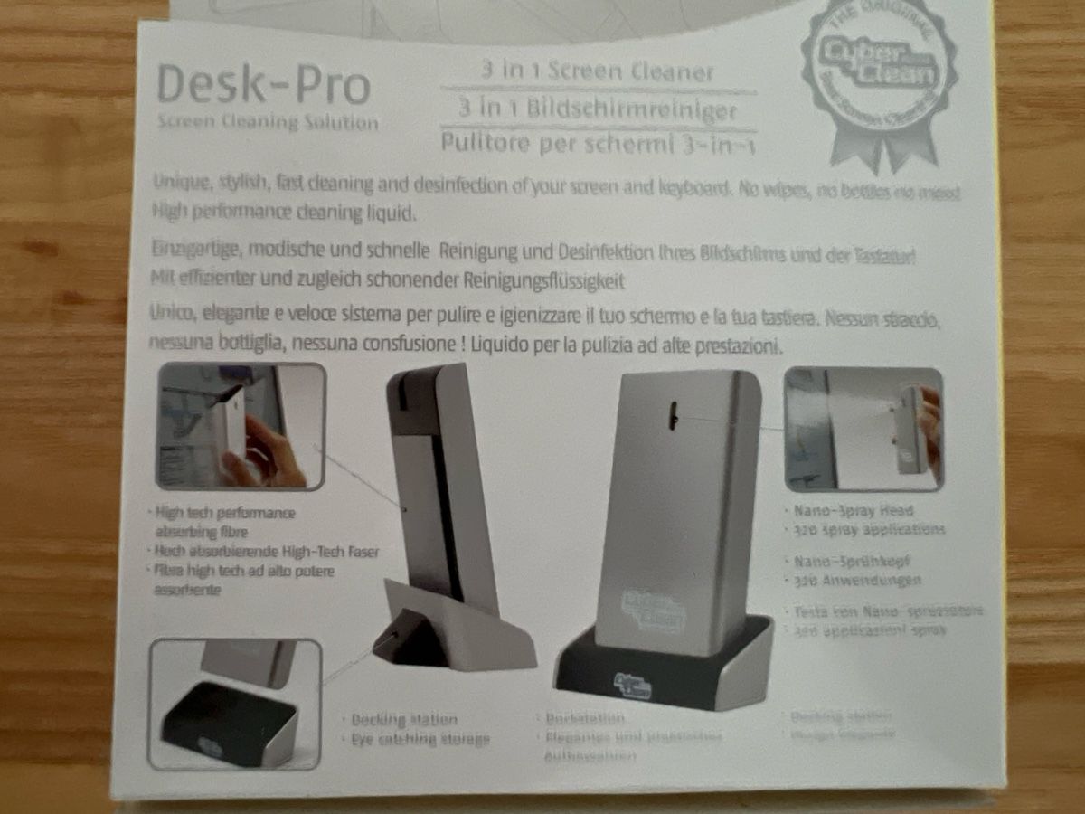 Prodotti di pulizia: Cyber Clean Bildschirmreiniger Set neu – Nuovo e nell'imballaggio originale da Wettingen venduto da stern910 2