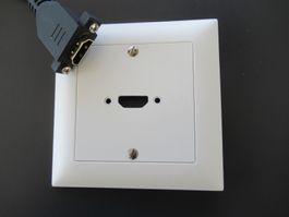 Anschlussdose HDMI Edizio Due, GR I, UP