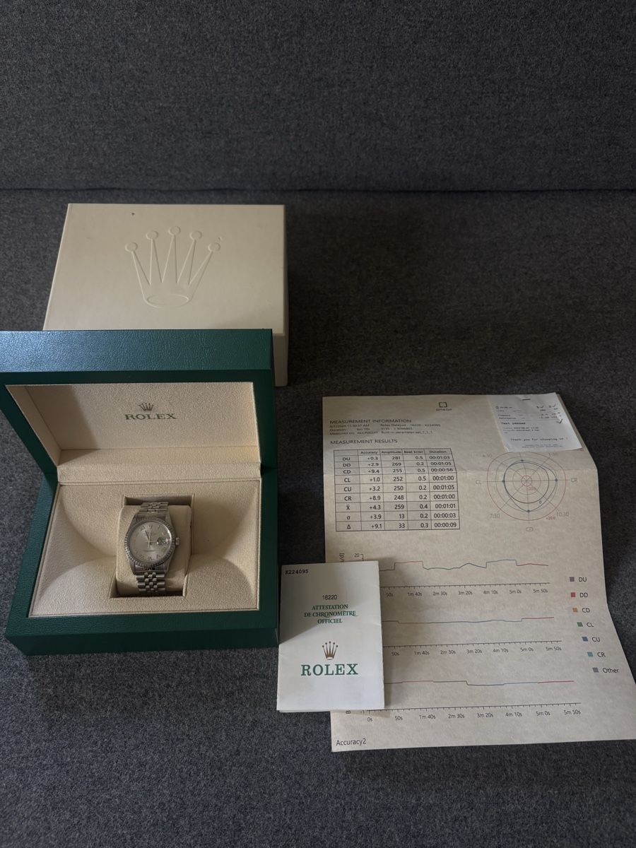 Rolex Montres: ROLEX DATEJUST 16220 - K224095 – D'occasion à Derendingen par melodisk 1
