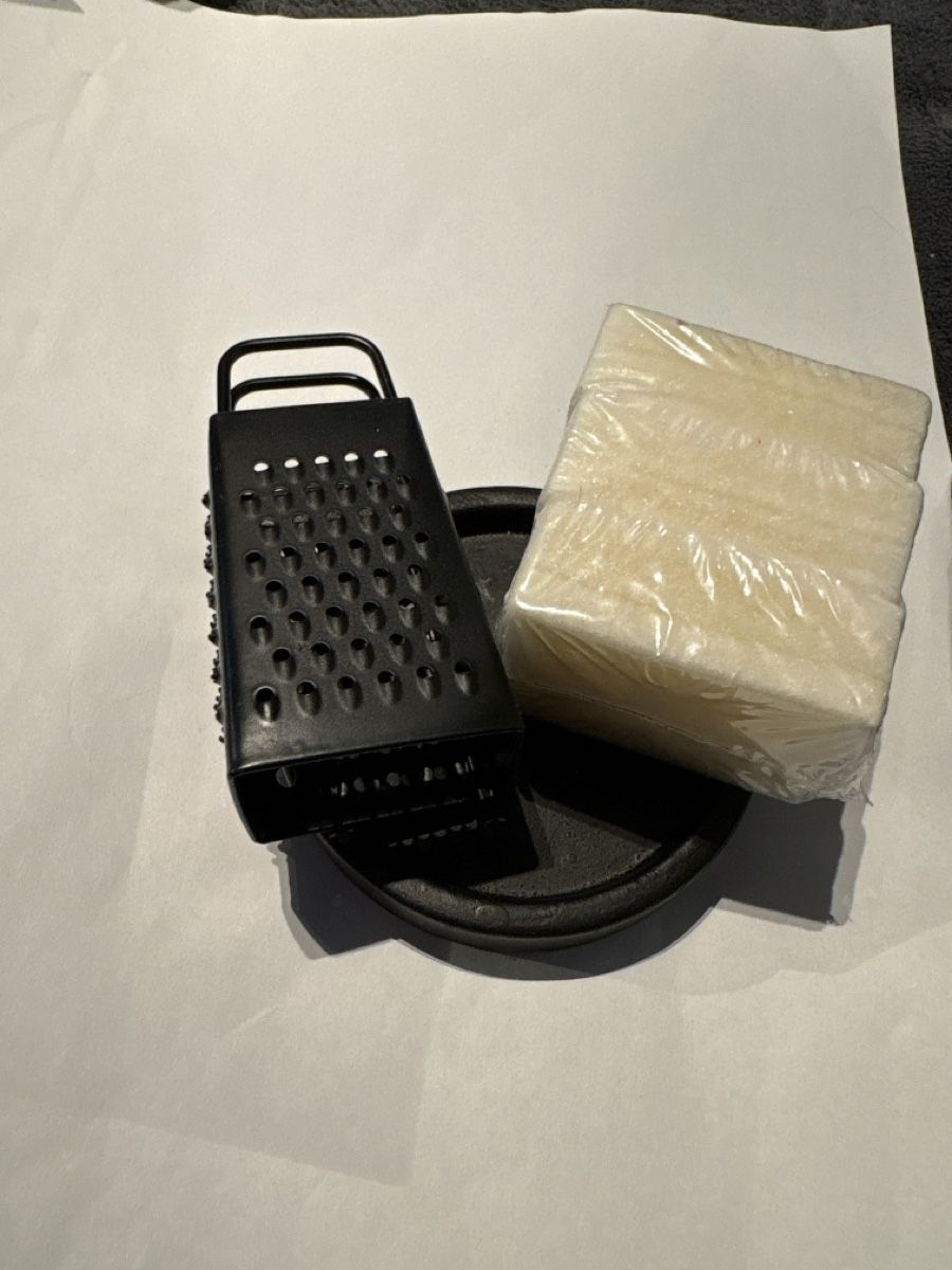 Portasapone: Seife + Schale mit mini Reibe matt Schwarz edel – Nuovo e nell'imballaggio originale da Zürich venduto da alivasalli