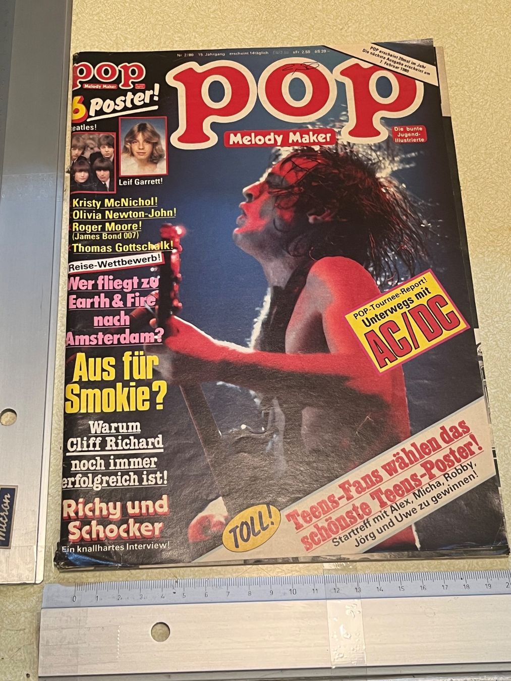 Riviste & Magazine: pop magazin , nr. 2, 1980, mit beatles poster – Usato da Emmenmatt venduto da flyrecords