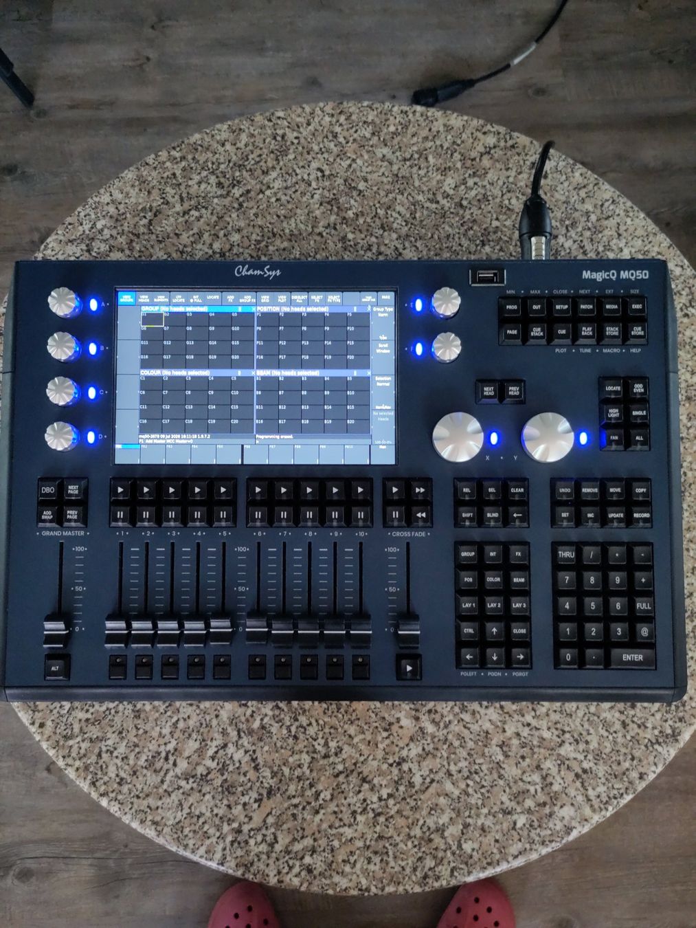 Chamsys Sistema di controllo: Console d'éclairage ChamSys MagicQ MQ50 – Usato da La Chaux-de-Fonds venduto da JeanSeb