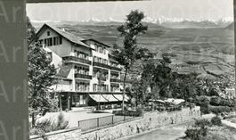AK sw Magglingen BE Macolin,Hôtel Bellevue,Stempel ! ≈ 1950